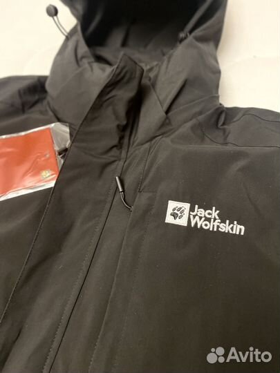 Куртка зимняя мужская 2 в 1 Jack Wolfskin