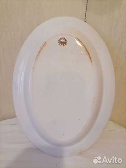 Блюдо Villeroy&Boch серии Dresden, 1984-1909гг