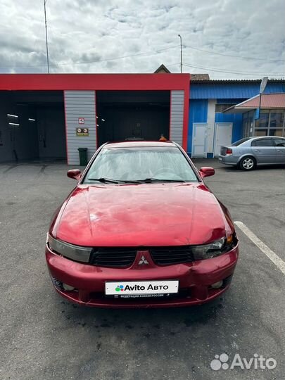 Mitsubishi Galant 2.4 AT, 2000, битый, 250 000 км
