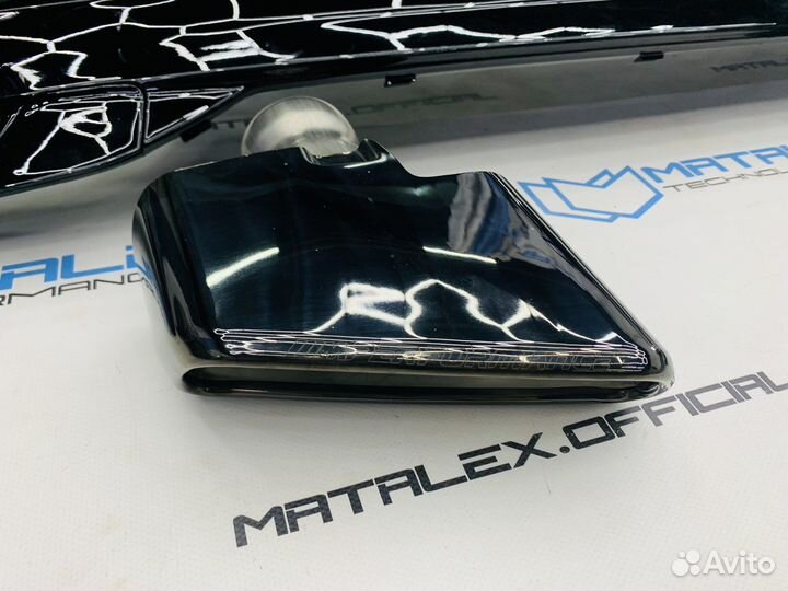 Диффузор + насадки 550i BMW G30, M Performance