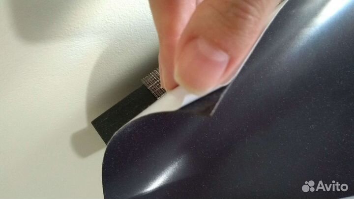 Мягкое железо с клеевым слоем