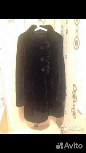 Шуба мутон норка