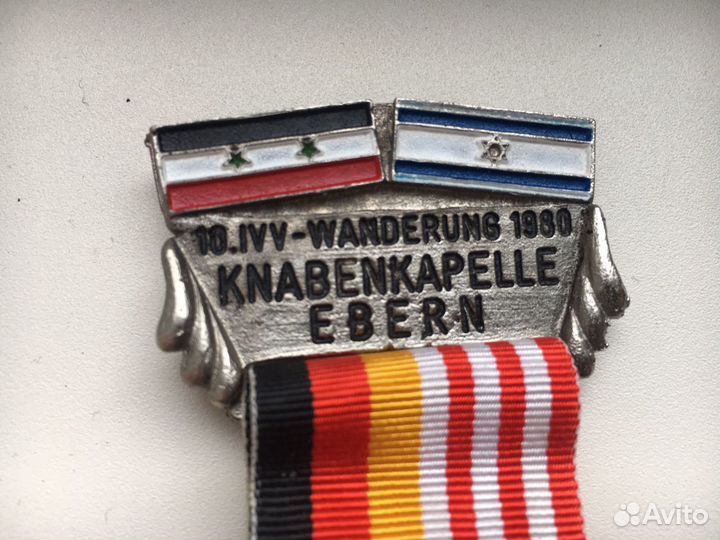 Памятный нагрудный знак Израиль Египет