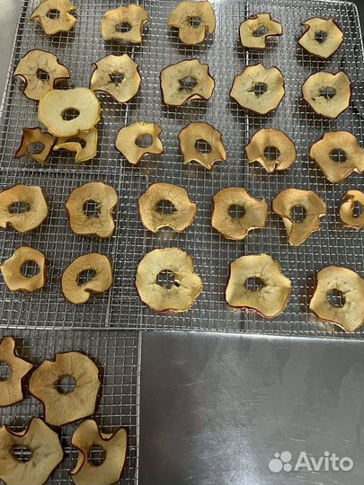 Яблочные чипсы