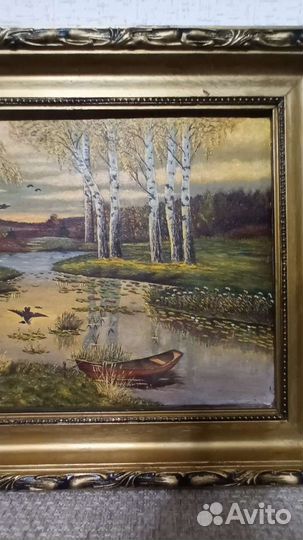 Картина х/м. 1969 г. Худ. А. Козлов