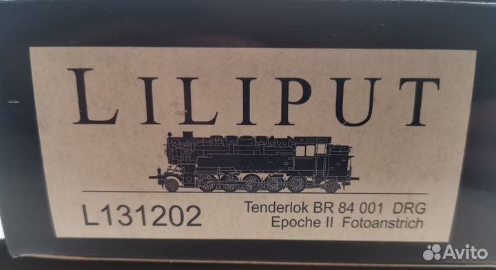 Паровоз BR84 001, DRG, Liliput, HO, 16,5 мм