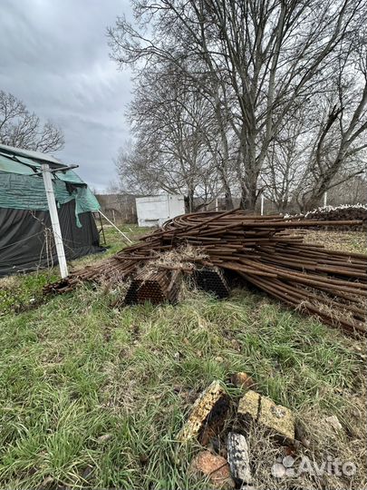 Металл на теплицу