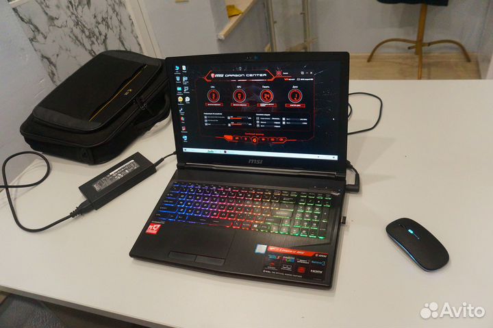 Ноутбук MSI GP63Leopard8RE i7\GTX1060\16гб\1256гб
