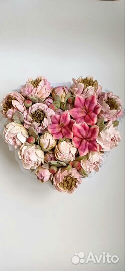 Съедобные цветы из зефира