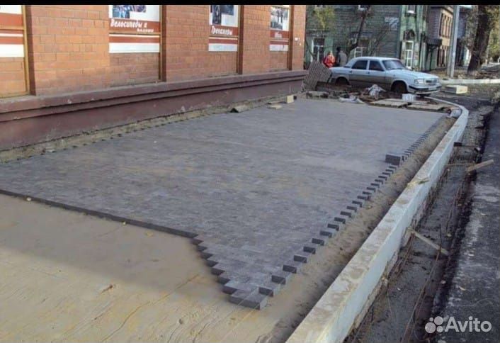 Благоустройство, асфальтирование, брусчатка