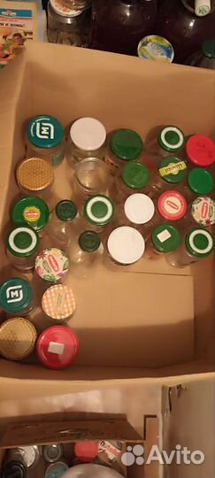 Продам банки с винтовыми крышками. Чистые, сухие