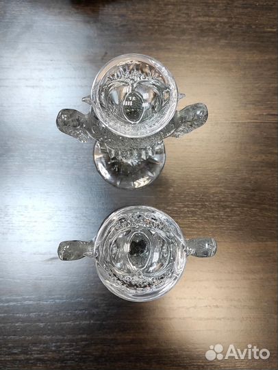 Подсвечник хрустальный СССР