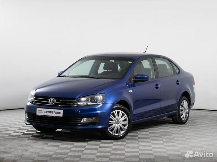 Volkswagen Polo 1.6 AT, 2017, 70 400 км