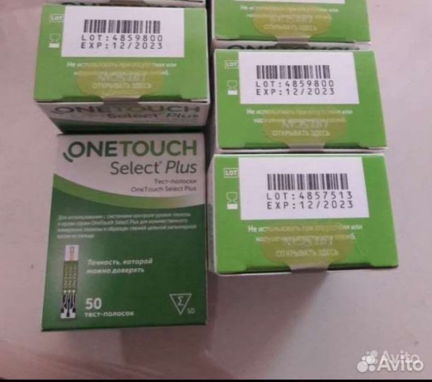 Тест полоски one touch select plus