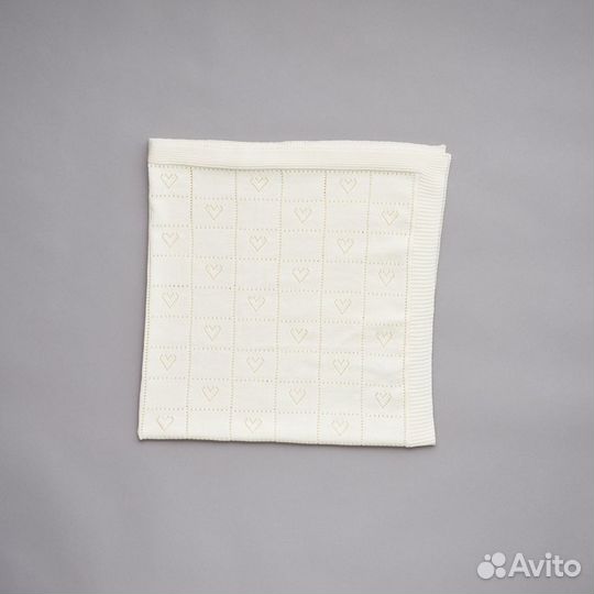 Плед вязаный 