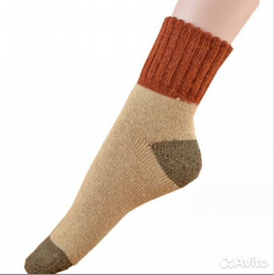Набор из 5 пар теплых махровых носок