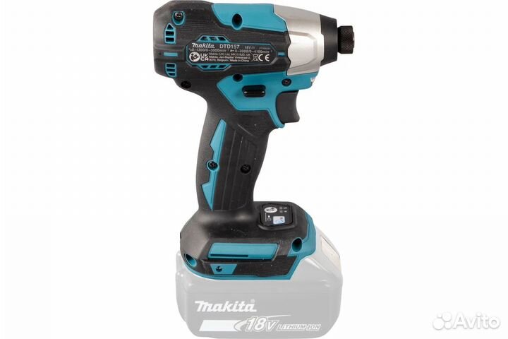 Аккумуляторный ударный шуруповерт Makita 140 Нм DT