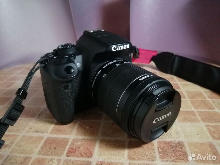 Фотоаппарат Canon eos 700d kit(18-55 stm) (15т.к.)