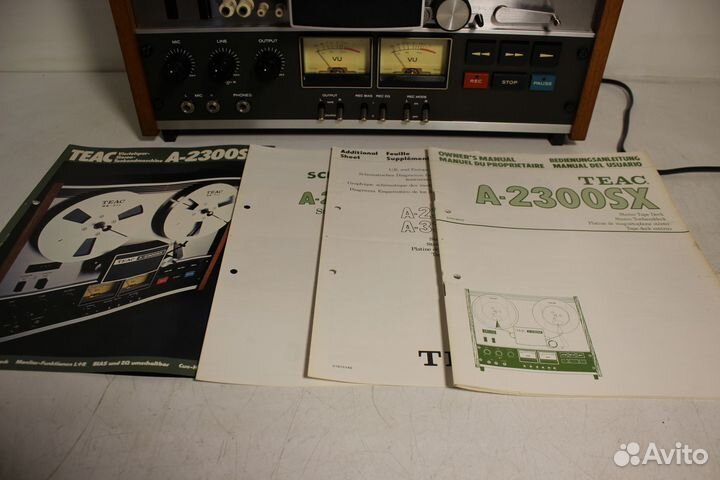 Teac A-2300SX Катушечный магнитофон Japan