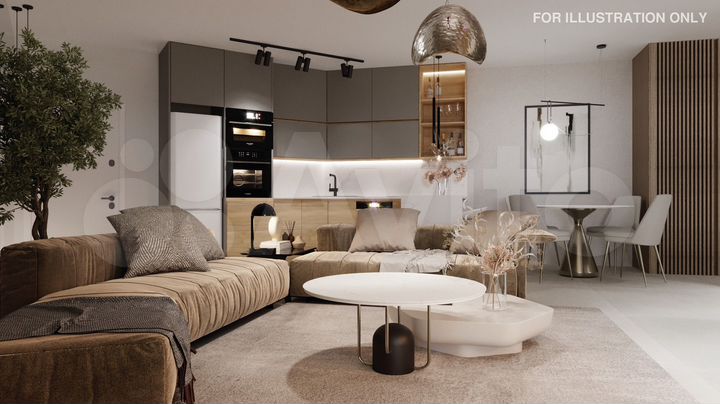 3-к. квартира, 111,5 м² (Кипр)