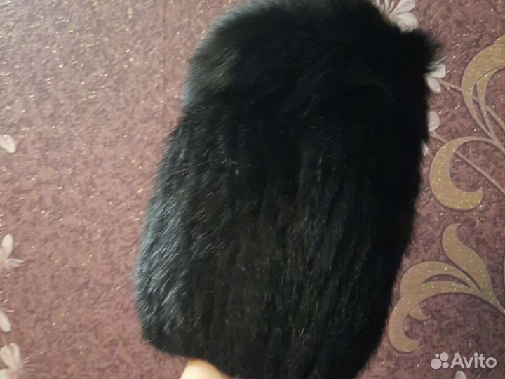 Шапка норковая женская новая