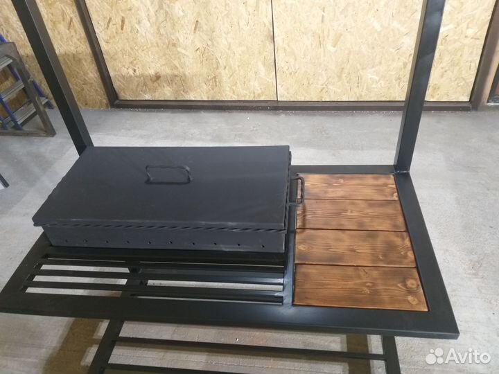 Мангал loft с крышей