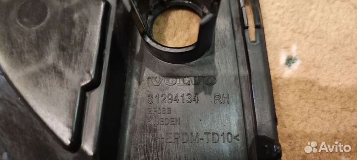 Накладка переднего бампера Volvo S60 II