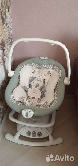 Детские электронные качели-шезлонг