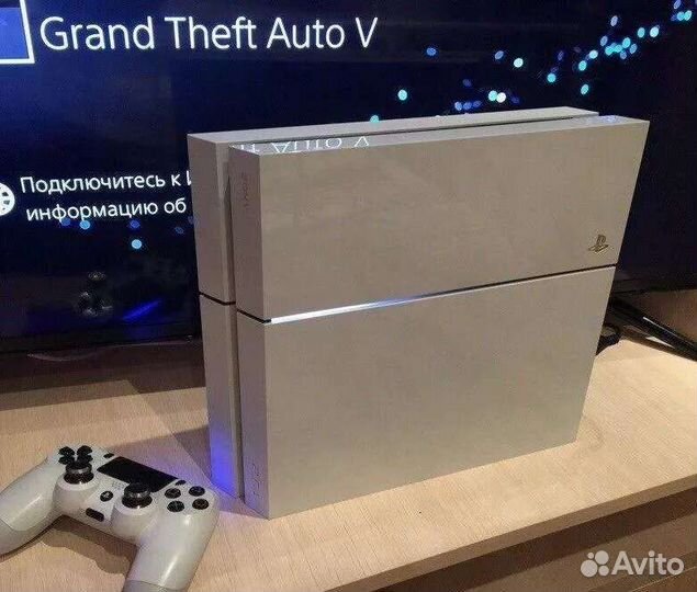 Sony PS4 Белый Айсберг+игра