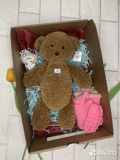 Мишка крючком