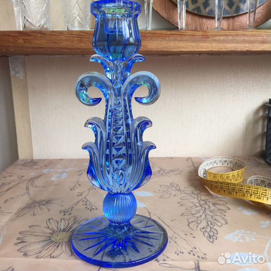 Подсвечник СССР хрусталь