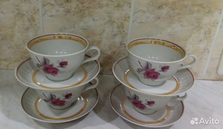 Чашка с блюдцем