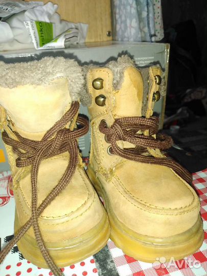 Зимние сапожки детские