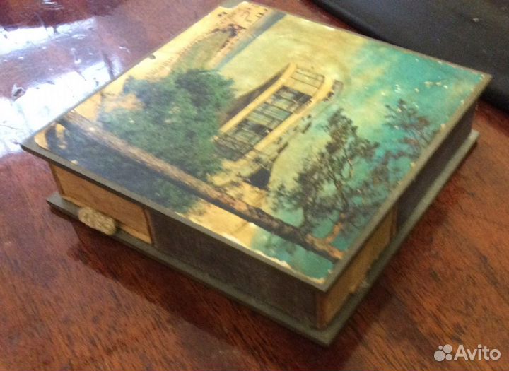 Раритетная коробка спичек Юрас Перла