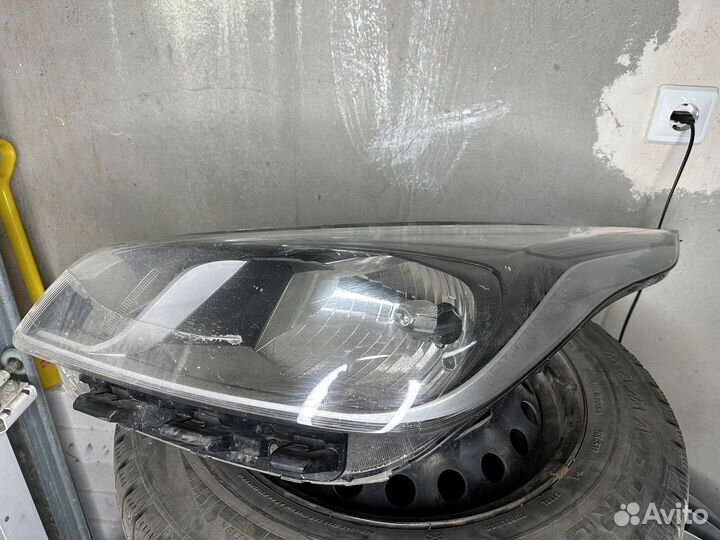 Фара левая kia rio 4