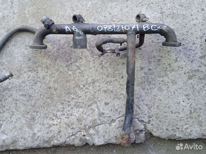 Трубка охлаждения ауди А6С5 audi A6C5