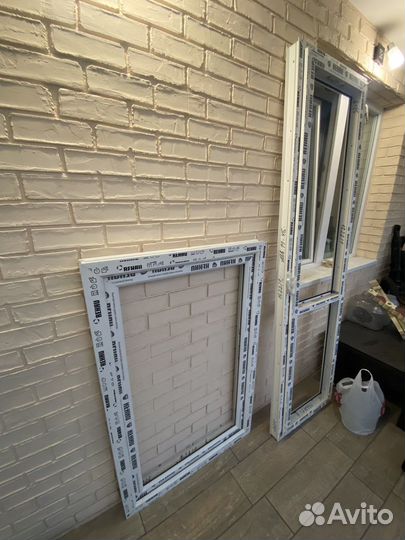 Пластиковое окно с балконной дверью