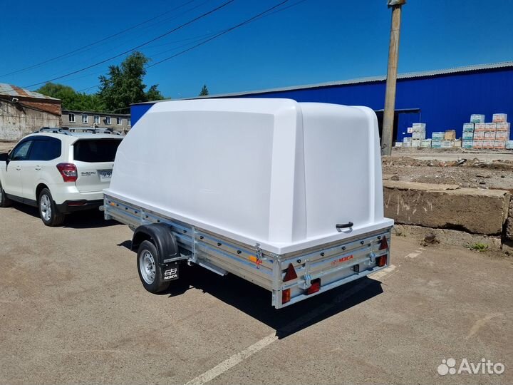 Пластиковая крышка на прицеп Мзса, Автос, сст