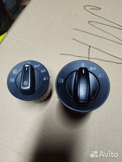 Переключатель света skoda