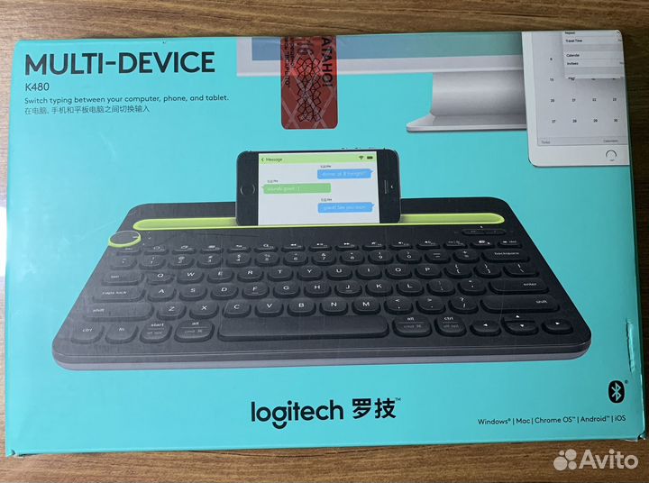 Клавиатура беспроводная Logitech k480