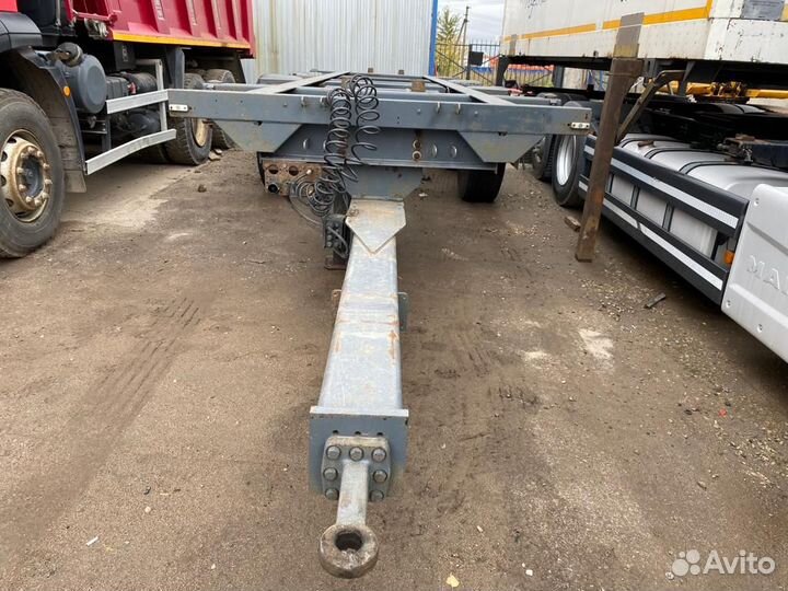 Прицеп бортовой Krone ZZW18, 2003