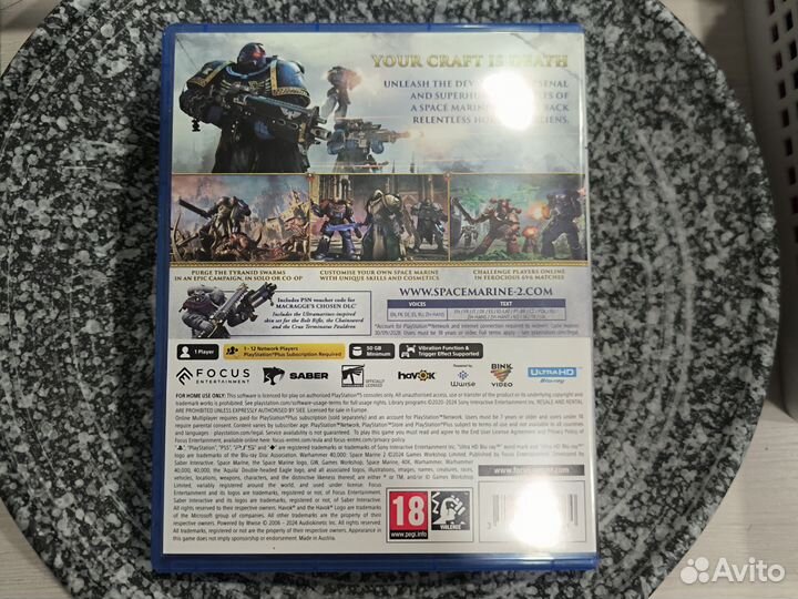 Warhammer 40000 space marine 2 ps5