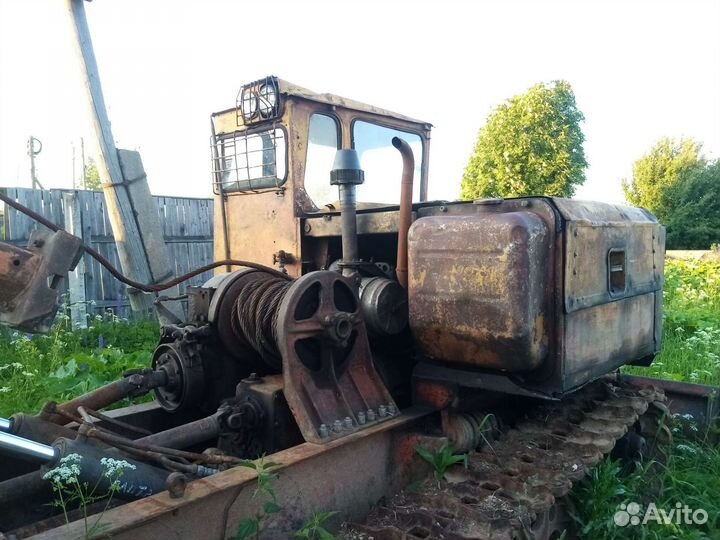 Трактор тдт 55 +Лесной плуг Пл 1