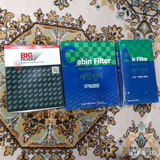 Фильтры салона и воздушный