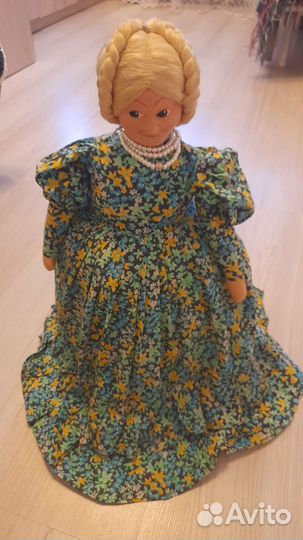 Кукла СССР на самовар