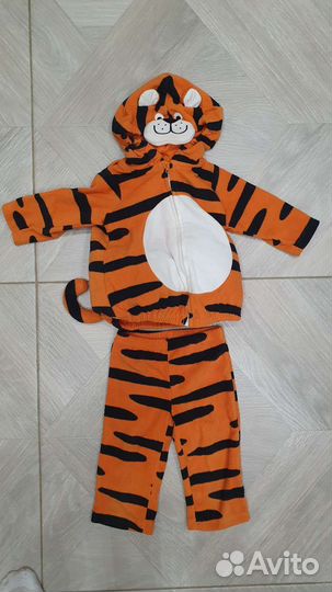 Костюм под тигра на 9-12 мес