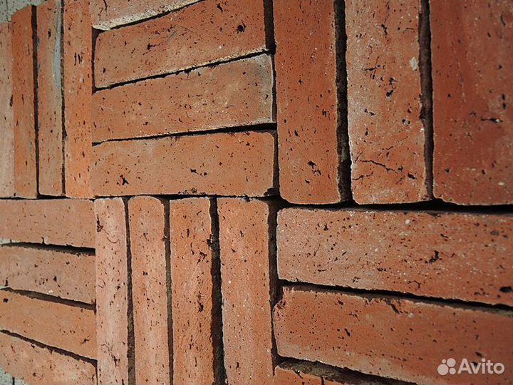 Лофт напольная плитка из старинного кирпича