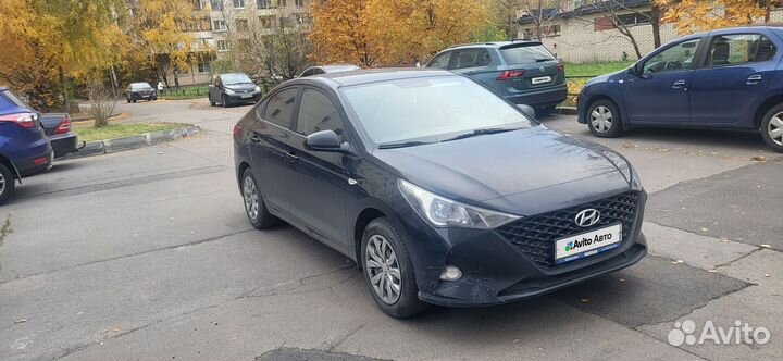 Hyundai Solaris 1.6 AT, 2021, 74 000 км