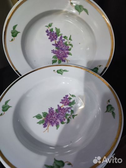 Тарелки СССР дулево