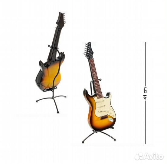 Родные стойки для сувенирных гитар 32см, за 3шт